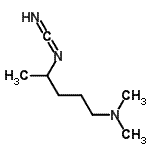 CAS 登录号：741222-61-7， N-[5-(二甲基氨基)-2-戊烷基]碳二酰亚胺