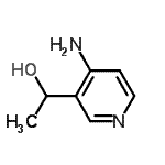 CAS#: 741223-49-4, 1-(4-Amino-3-pyridinyl)ethanol
