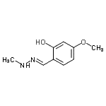 CAS#: 741278-19-3, 5-Methoxy-2-[(E)-(methylhydrazono)methyl]phenol