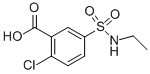 CAS#: 74138-29-7, 2-Chloro-5-[(Ethylamino)Sulfonyl]Benzoic Acid