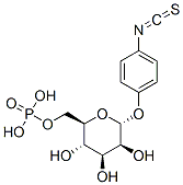 CAS#: 74141-15-4, [(2R,3S,4S,5S,6R)-3,4,5-Trihydroxy-6-(4-Isothiocyanatophenoxy)Oxan-2-Yl]Methyl Dihydrogen Phosphate
