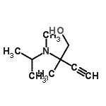 CAS#: 741610-51-5, 2-[Isopropyl(methyl)amino]-2-methyl-3-butyn-1-ol