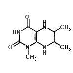 CAS#: 741613-87-6, 1,6,7-Trimethyl-5,6,7,8-tetrahydro-2,4(1H,3H)-pteridinedione