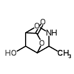CAS#: 741630-48-8, 8-Hydroxy-4-methyl-2,6-dioxa-3-azabicyclo[3.2.1]octan-7-one