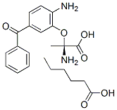 CAS#: 74168-03-9, 2-(3-Benzoylphenoxy)Propanoic Acid; (2S)-2,6-Diaminohexanoic Acid