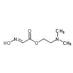 CAS#: 741996-18-9, 2-(Dimethylamino)ethyl (2E)-(hydroxyimino)acetate