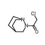 CAS#: 741997-48-8, 2-Chloro-1-(1,2-diazabicyclo[2.2.2]oct-2-yl)ethanone
