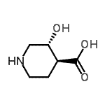 CAS#: 742014-65-9, (3R,4S)-3-Hydroxy-4-piperidinecarboxylic acid