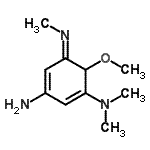 CAS#: 742022-06-6, (5E)-6-Methoxy-N<sup>1</sup>,N<sup>1</sup>-dimethyl-5-(methylimino)-1,3-cyclohexadiene-1,3-diamine