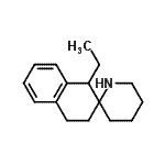 CAS#: 742038-36-4, 1-Ethyl-3,4-dihydro-1H-spiro[naphthalene-2,2'-piperidine]