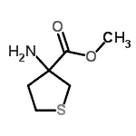 CAS#: 742051-73-6, Methyl 3-aminotetrahydro-3-thiophenecarboxylate