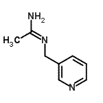 CAS#: 742056-20-8, (1E)-N'-(3-Pyridinylmethyl)ethanimidamide