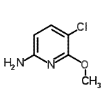 CAS#: 742070-74-2, 5-Chloro-6-methoxy-2-pyridinamine