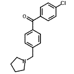 CAS#: 742085-16-1, (4-Chlorophenyl)[4-(1-pyrrolidinylmethyl)phenyl]methanone
