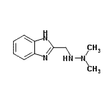 CAS#: 74227-80-8, 2-[(2,2-Dimethylhydrazino)methyl]-1H-benzimidazole