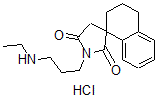 CAS#: 74246-77-8, 1'-(3-Ethylaminopropyl)Spiro[2,3-Dihydro-1H-Naphthalene-4,3'-Pyrrolidine]-2',5'-Dione Hydrochloride