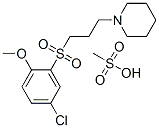 CAS#: 74254-82-3, 1-(3-((5-Chloro-2-Methoxyphenyl)Sulfonyl)Propyl)-Piperidine Methanesulfonate