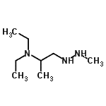 CAS 登录号：742631-93-2， N,N-二乙基-1-(2-甲基肼基)-2-丙胺