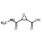 CAS 登录号：742650-26-6， 3-(甲基氨基甲酰)-2-环氧乙烷羧酸