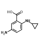 CAS#: 742652-85-3, 5-Amino-2-(cyclopropylamino)benzoic acid