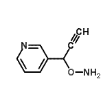 CAS#: 742691-15-2, 3-[1-(Aminooxy)-2-propyn-1-yl]pyridine