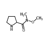 CAS#: 742691-96-9, N-Methoxy-N-methylprolinamide