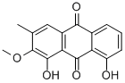 CAS 登录号：74272-75-6， 1,8-二羟基-2-甲氧基-3-甲基-蒽醌