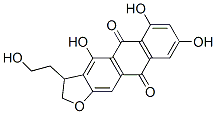 CAS#: 74277-84-2, 4,6,8-Trihydroxy-3-(2-Hydroxyethyl)-2,3-Dihydronaphtho[3,2-f][1]Benzoxole-5,10-Dione