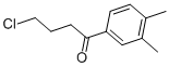 CAS#: 74298-66-1, 4-Chloro-1-(3,4-Dimethylphenyl)-1-Butanone