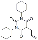CAS#: 743-43-1, 5-Allyl-1,3-Dicyclohexyl-2,4,6(1H,3H,5H)-Pyrimidinetrione