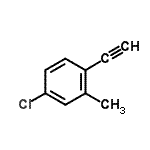 CAS#: 74331-71-8, 4-Chloro-1-ethynyl-2-methylbenzene