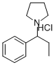 CAS#: 74332-77-7, 1-(1-Phenylpropyl)Pyrrolidine Hydrochloride
