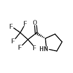 CAS 登录号：743394-86-7， 2,2,3,3,3-五氟-1-[(2S)-2-吡咯烷基]-1-丙酮
