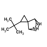 CAS#: 74352-67-3, 2'-(2-Methyl-2-propanyl)-2,3-diazaspiro[bicyclo[2.2.1]heptane-7,1'-cyclopropane]