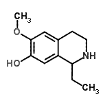 CAS#: 744136-86-5, 1-Ethyl-6-methoxy-1,2,3,4-tetrahydro-7-isoquinolinol