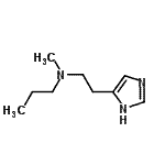 CAS#: 744152-43-0, N-[2-(1H-Imidazol-4-yl)ethyl]-N-methyl-1-propanamine