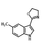 CAS#: 744209-84-5, 3-(4,5-Dihydro-1,3-oxazol-2-yl)-5-methyl-1H-indole