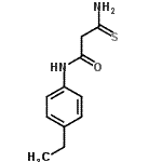 CAS 登录号：744227-10-9， 3-氨基-N-(4-乙基苯基)-3-硫代丙酰胺