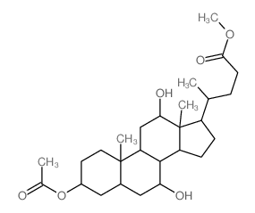 CAS#: 7443-91-6, 3alpha-Acetyloxy-7alpha,12alpha-Dihydroxy-5beta-Cholan-24-Oic Acid Methyl Ester
