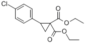 CAS 登录号：74444-83-0， 2-(4-氯苯基)-1,1-环丙烷二羧酸二乙酯
