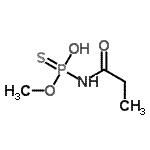 CAS 登录号：744981-02-0， O-甲基氢丙酰基磷酰r酰胺基硫代酸酯
