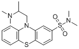 CAS 登录号:7456-24-8, 二甲替嗪
