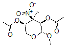 CAS 登录号：74595-62-3， [(3S,4S,5R,6R)-5-乙酰氧基-6-甲氧基-4-甲基-4-硝基四氢吡喃-3-基]乙酸酯