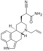CAS#: 74627-37-5, (8-beta)-6-Allyl-alpha-Cyano-Ergoline-8-Propionamide