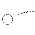 CAS 登录号：74649-89-1， 2-十二烷基-1,4,7,10,13-五氧杂环十五烷