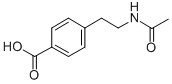CAS 登录号：7465-13-6， 4-(2-(N-乙酰氨基)乙基)苯甲酸