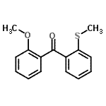 CAS#: 746652-03-9, (2-Methoxyphenyl)[2-(methylsulfanyl)phenyl]methanone