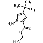 CAS#: 746671-36-3, ethyl 1-amino-4-tert-butyl-pyrrole-2-carboxylate