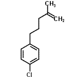 CAS#: 74672-11-0, 1-Chloro-4-(4-methyl-4-penten-1-yl)benzene