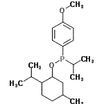 CAS#: 74685-37-3, 2-Isopropyl-5-methylcyclohexyl isopropyl(4-methoxyphenyl)phosphinite
